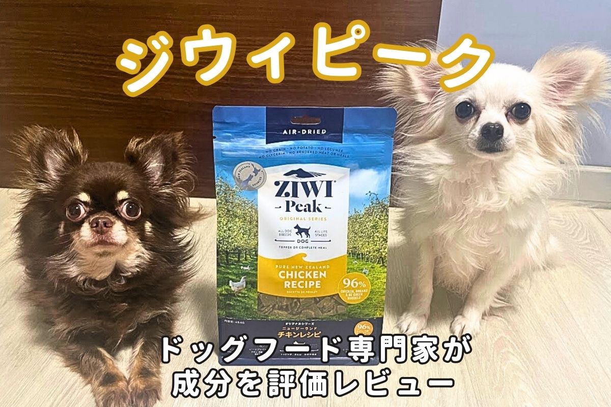 ジウィピークの口コミ評判は？愛犬レビュー！原材料や安全性を専門家が 