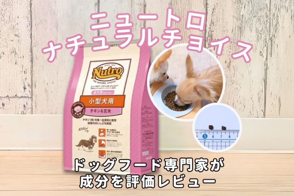 ニュートロ ナチュラルチョイス ドッグフードを実際に購入&検証して徹底評価！【口コミ評判】