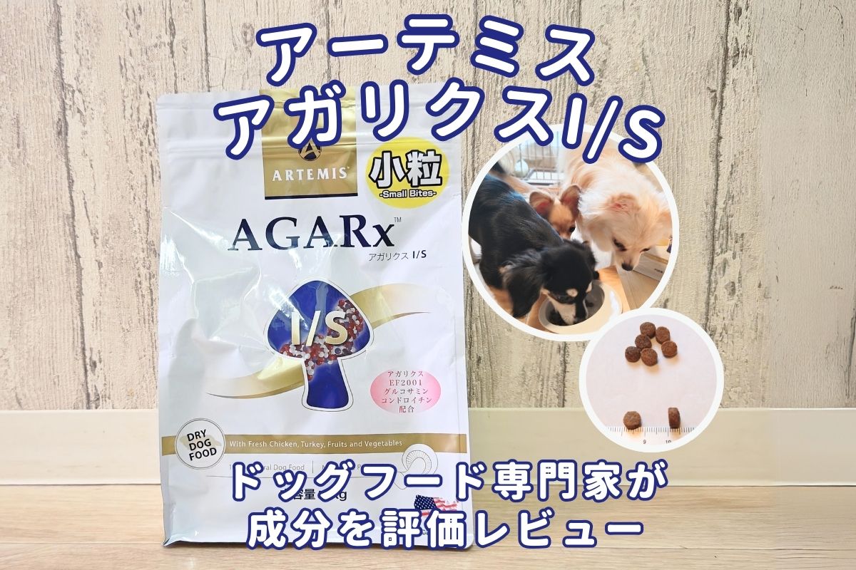 アーテミス アガリクスI/Sドッグフードの口コミ評判｜専門家が徹底評価 