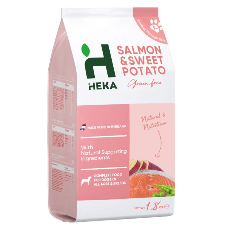 HEKA サーモン & スイートポテト 10kg HEKA(ヘカ)グレインフリー 