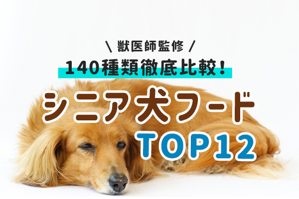 【獣医師監修】シニア犬（老犬）おすすめドッグフードランキング12選