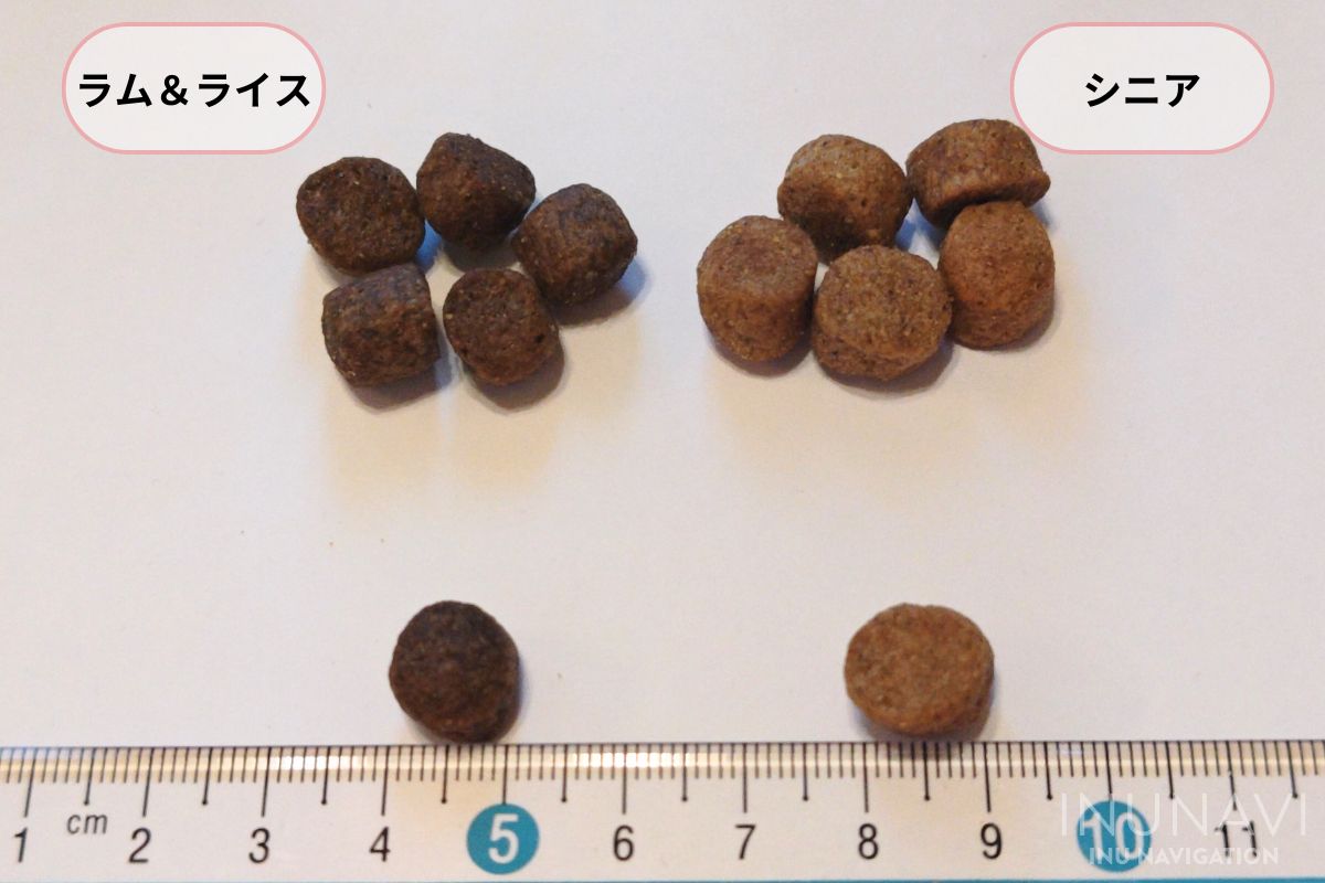 アボダーム　粒の大きさ比較