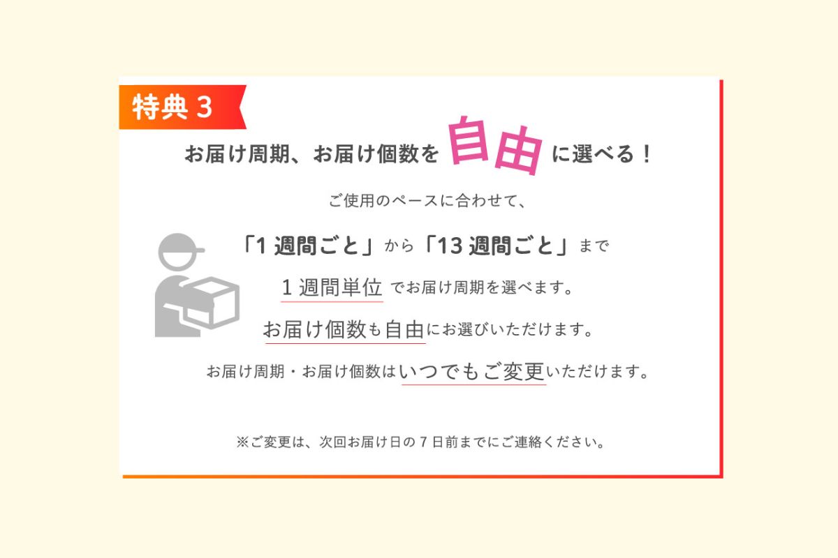 モグリッチは7日前までに連絡すればいつでも変更・停止・解約が可能