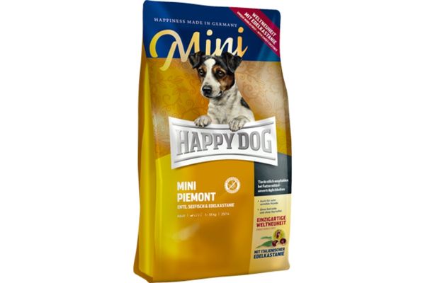 アレルギー対策ドッグフード HAPPY DOG ミニ センシブル（小型犬）　ミニ ピエモンテ