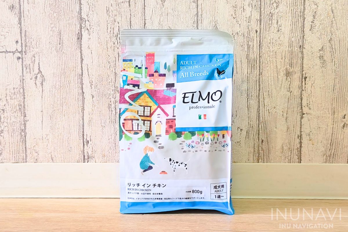 ELMOリッチインチキン 800g × 8袋 ELMO ドッグフード 800g チキン 8袋セット ELMO ELMO  ドッグフード リッチ イン チキン 800g×8袋